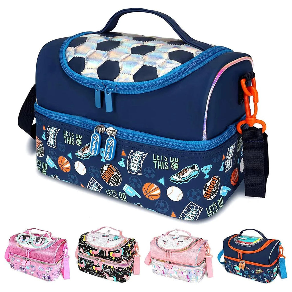 Colorful and Durable Kids School Lunch Boxes - Ideal Lunchtime Companions for Children - BPA-Free, Leak-Proof, and Easy to Clean - Explore our Fun and Functional Collection Today!