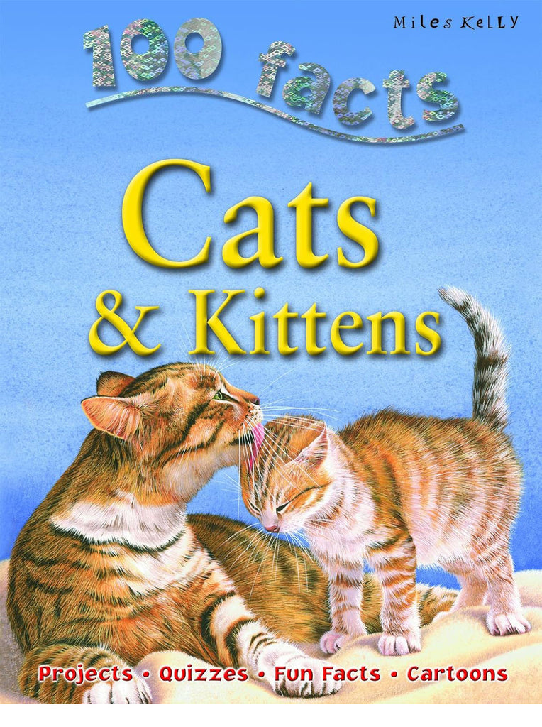 100 Facts Cats & Kittens - Paperback Book - TOYBOX Toy Shop