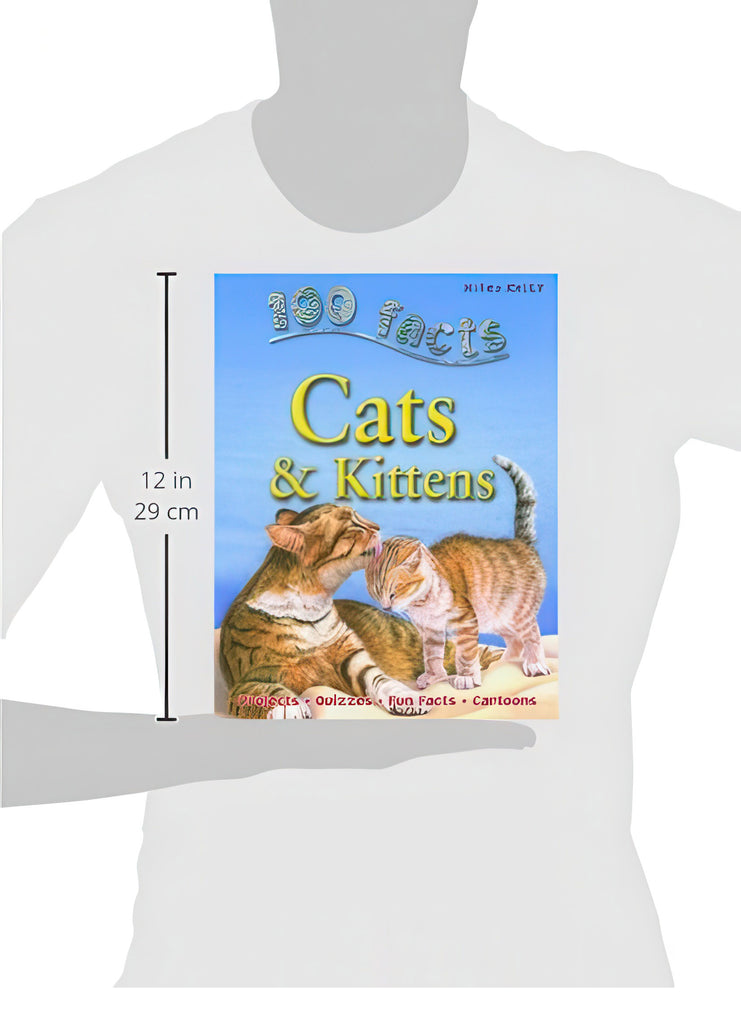 100 Facts Cats & Kittens - Paperback Book - TOYBOX Toy Shop