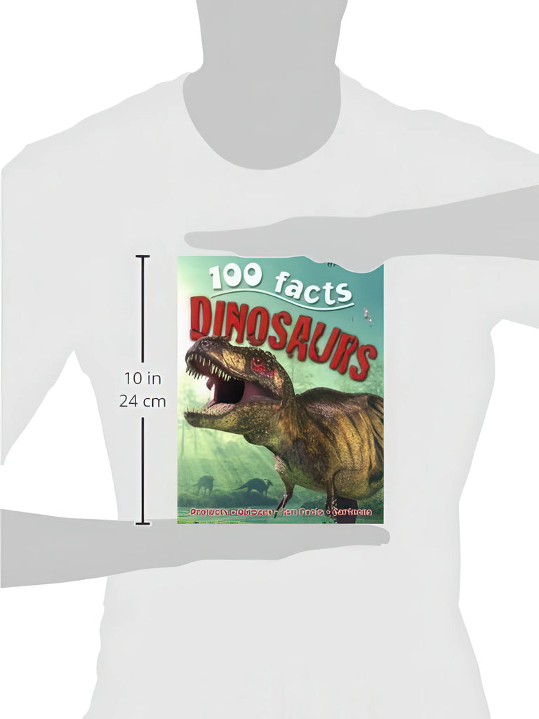 100 Facts Dinosaurs - Paperback Book - TOYBOX Toy Shop