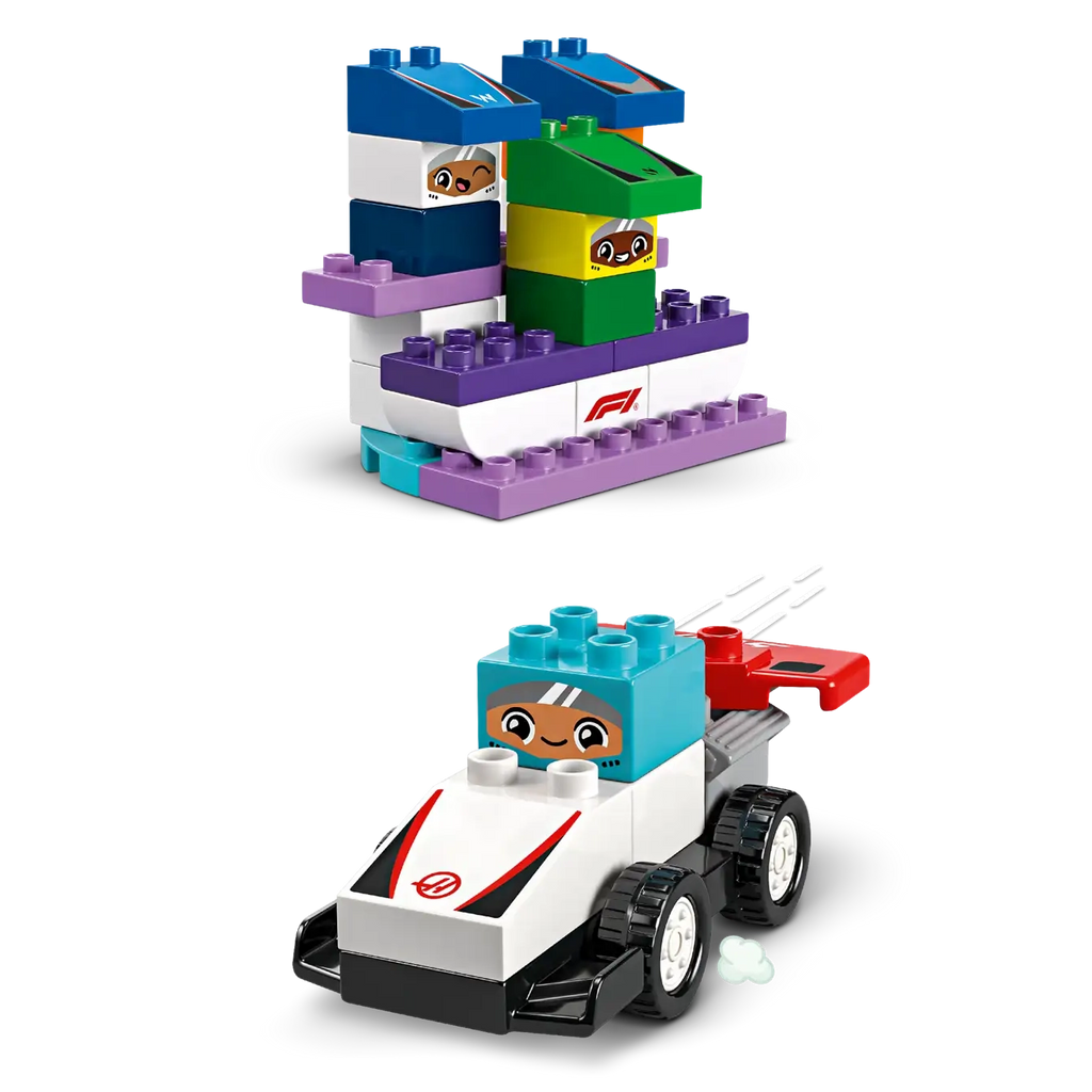 LEGO DUPLO 10445 F1 Team Race Cars & Drivers - TOYBOX Toy Shop