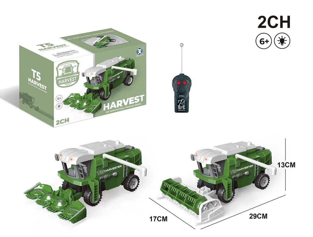 Remote Controlled RC 2-Channel T5 Harvester - TOYBOX Toy Shop