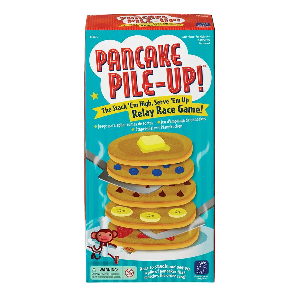 Educational Insights Pancake Pile-Up!™ Relay Game - TOYBOX Toy Shop