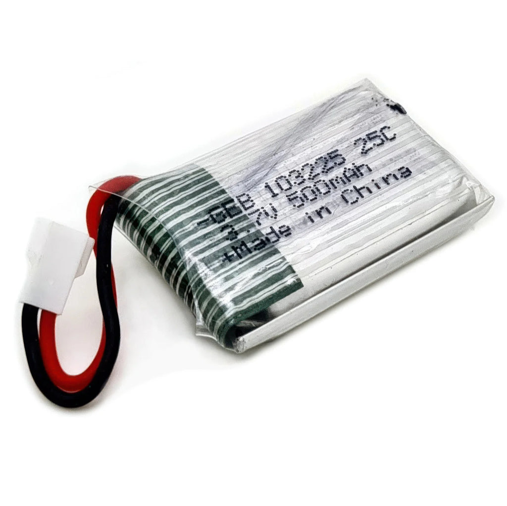 3.7V 500mAh LiPo Rechargeable Battery for RC Drone - TOYBOX Toy Shop