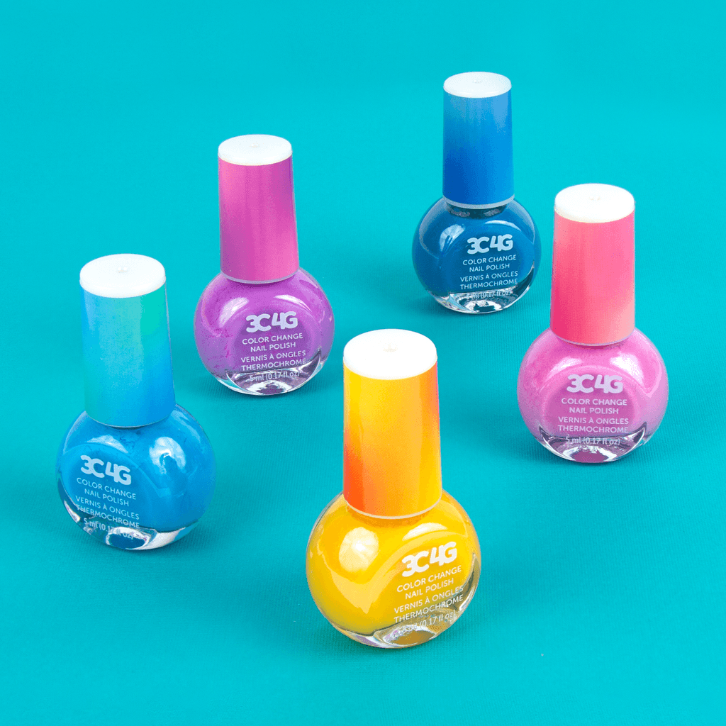 Make it Real 3C4G Color Changing Nail Polish 5pk - TOYBOX Toy Shop