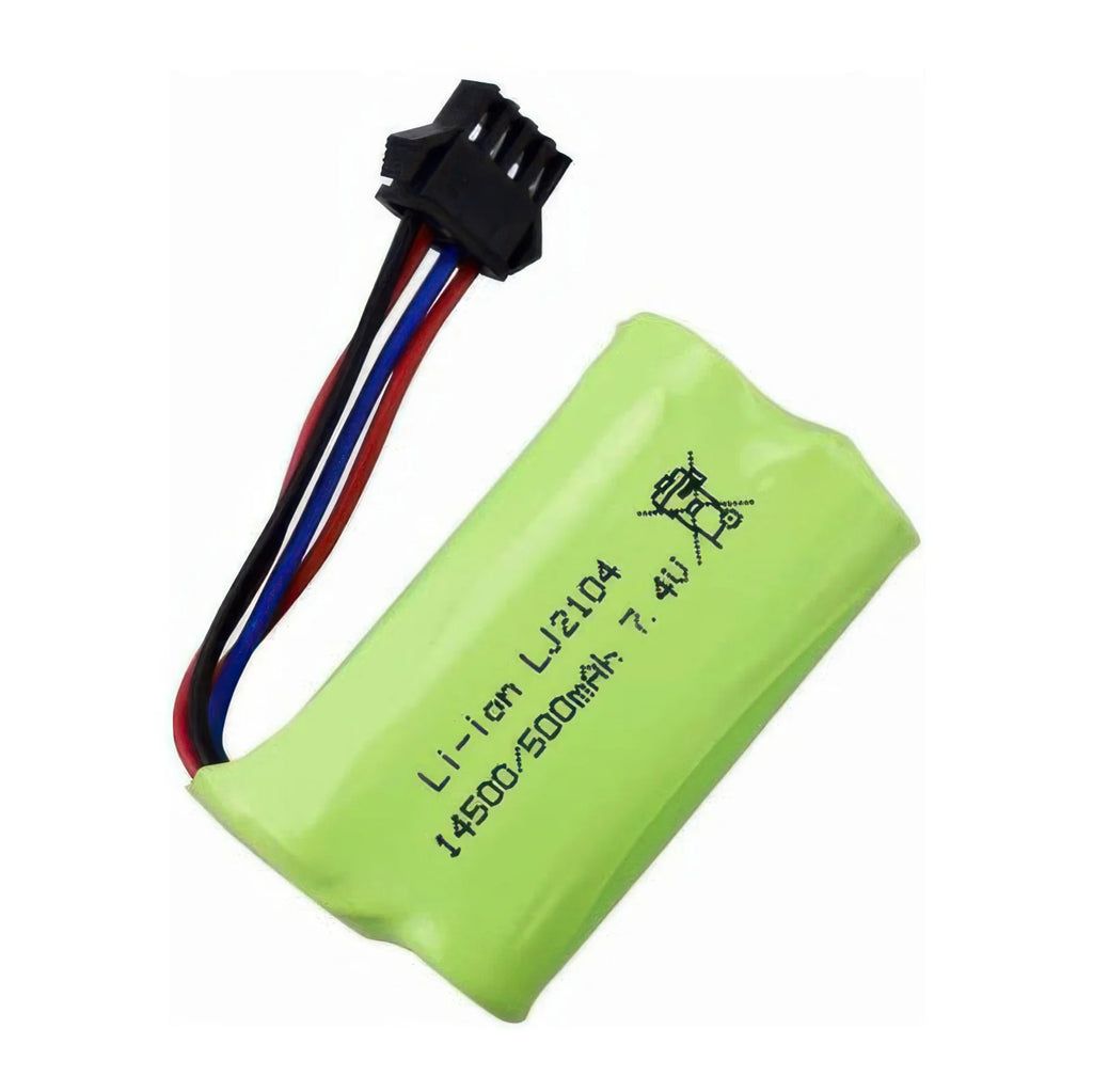 7.4 V Lithium-Ion Rechargeable Battery 500mAh - TOYBOX Toy Shop