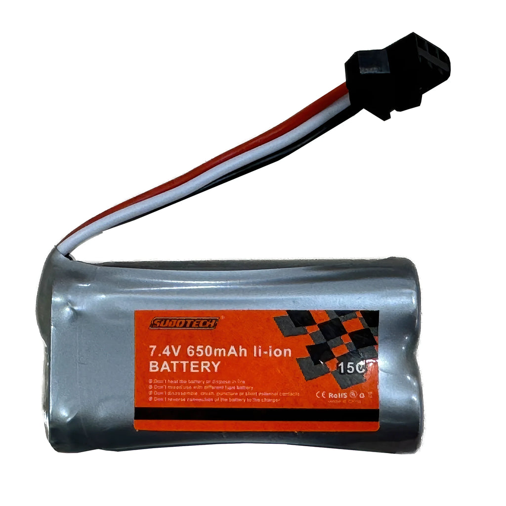 7.4v 650mAh Lithium-Ion Rechargeable Battery - TOYBOX Toy Shop