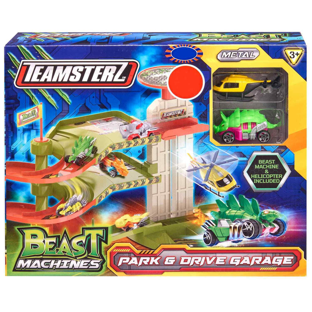 Teamsterz Park & Drive Garage Playset- Assorted - TOYBOX Toy Shop