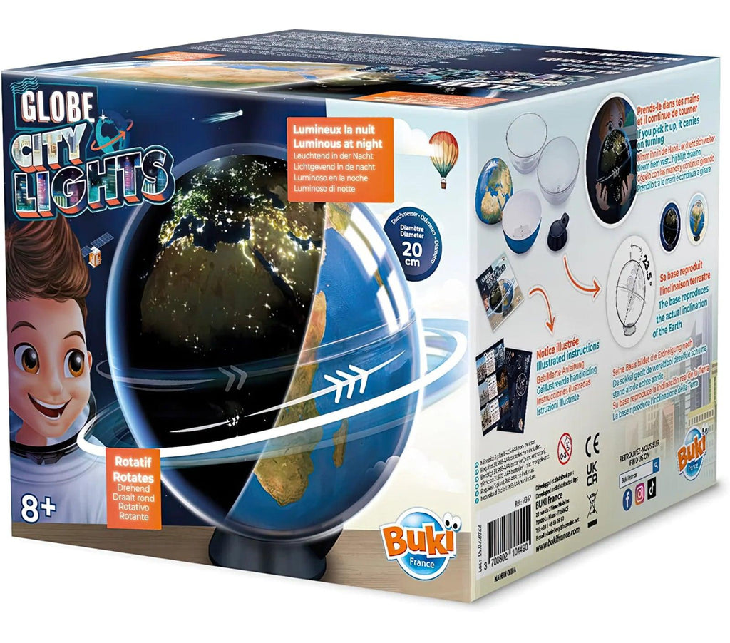 BUKI France Citylight Globe - TOYBOX Toy Shop