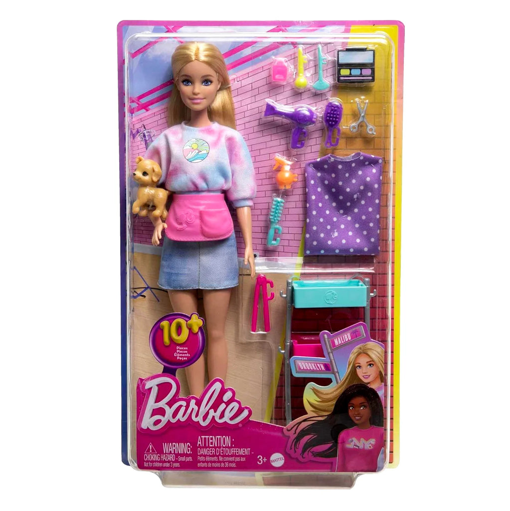 Barbie Malibu Stylist Doll Playset - TOYBOX Toy Shop