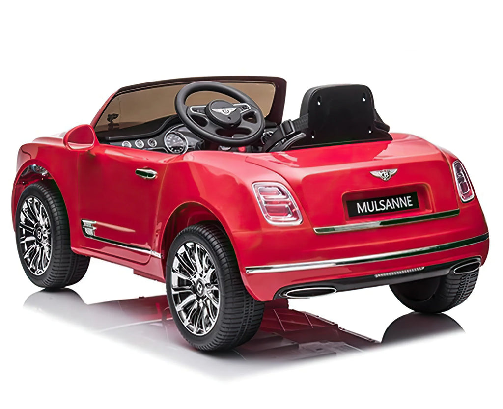 Bentley Mulsanne 12V Battery Ride-on Car - Colour Red - X-Display - TOYBOX Toy Shop