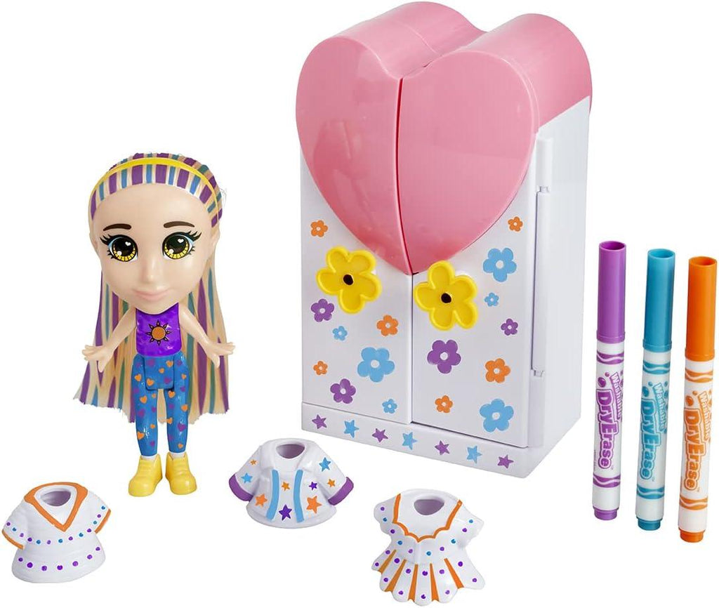 CRAYOLA Colour 'n' Style Friends: Goldie - Catwalk Playset - TOYBOX Toy Shop