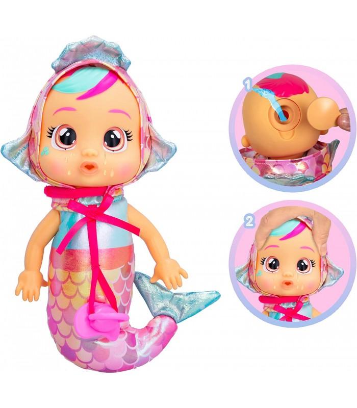 CRY BABIES Tiny Cuddles Mermaids Kids 25cm Doll - Assorted - TOYBOX Toy Shop