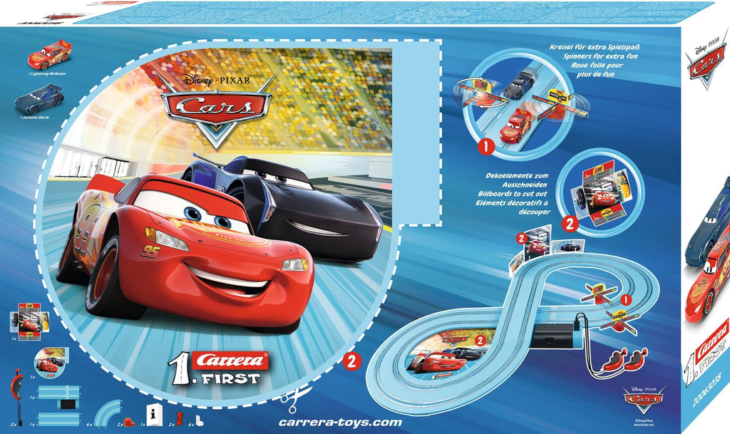 Carrera First Disney Pixar McQueen Cars - Power Duel - TOYBOX Toy Shop