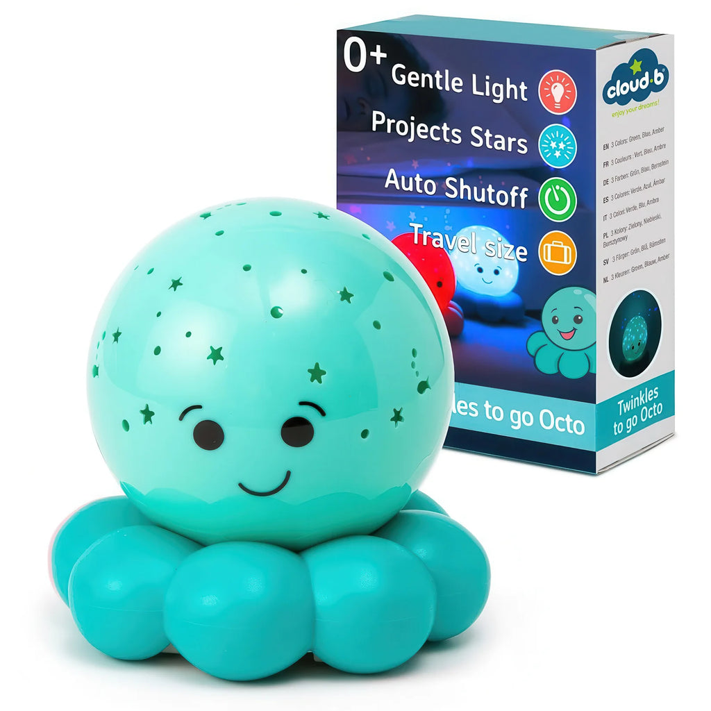 Cloud b Twinkles To Go - Octo Blue - TOYBOX Toy Shop