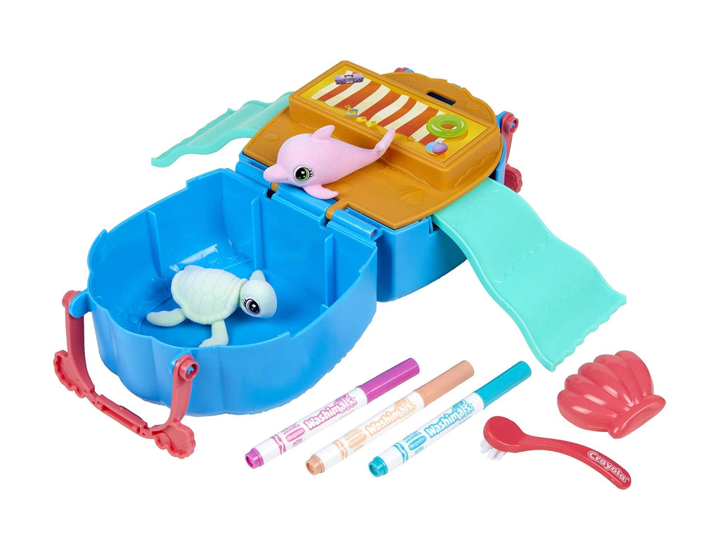 Crayola Washimals Ocean Pets Seashell Splash Playset - TOYBOX Toy Shop