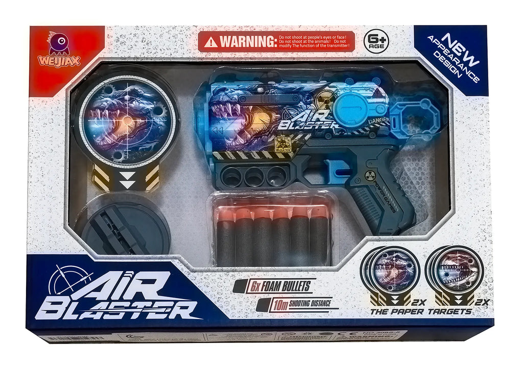 Air Blaster Manual Soft Bullet Toy Gun - TOYBOX Toy Shop