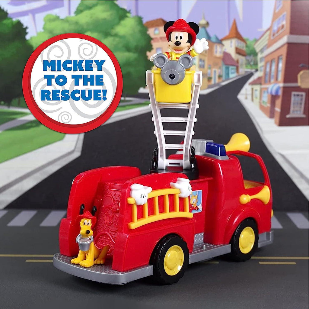 Disney’s Mickey Mouse Mickey’s Fire Engine with Lights and Sounds - TOYBOX Toy Shop