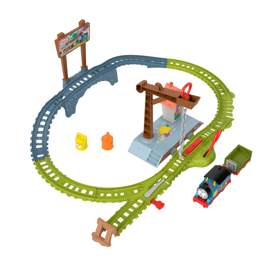 Fisher-Price Thomas & Friends Paint Delivery Motorized Train Set - TOYBOX Toy Shop