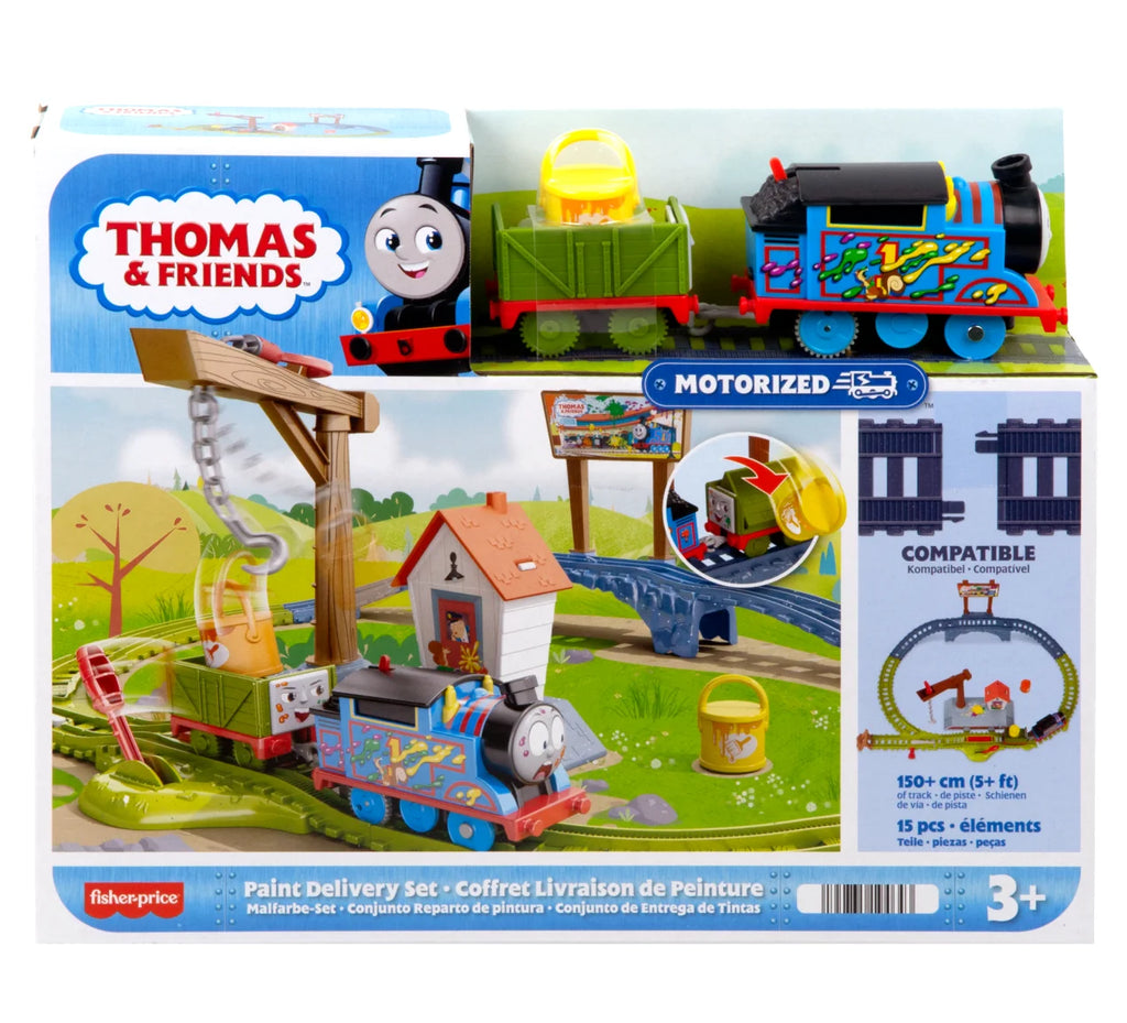 Fisher-Price Thomas & Friends Paint Delivery Motorized Train Set - TOYBOX Toy Shop