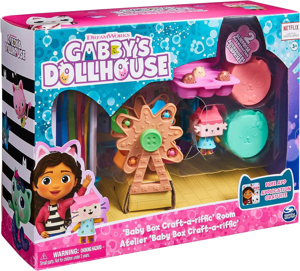 Gabby’s Dollhouse Baby Box Cat Craft-a-Riffic Room - TOYBOX Toy Shop