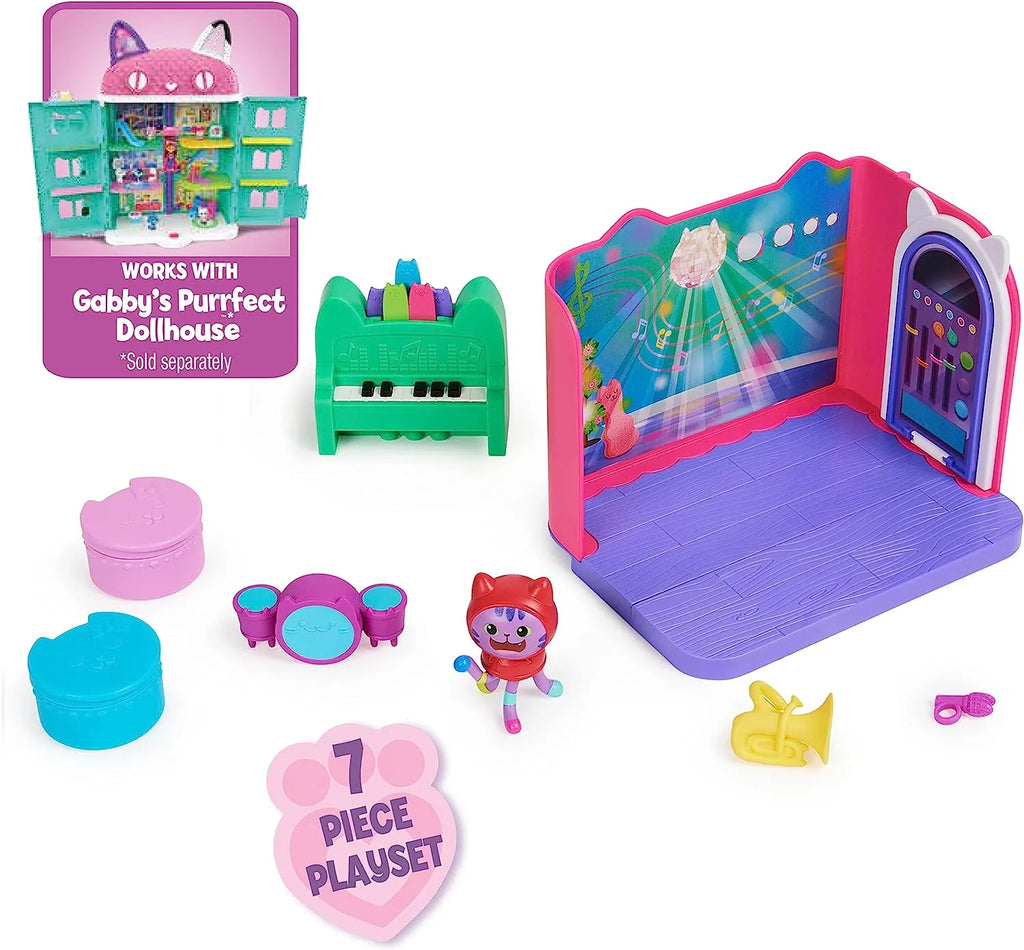 Gabby's Dollhouse Deluxe Room DJ Catnip's Music - TOYBOX Toy Shop