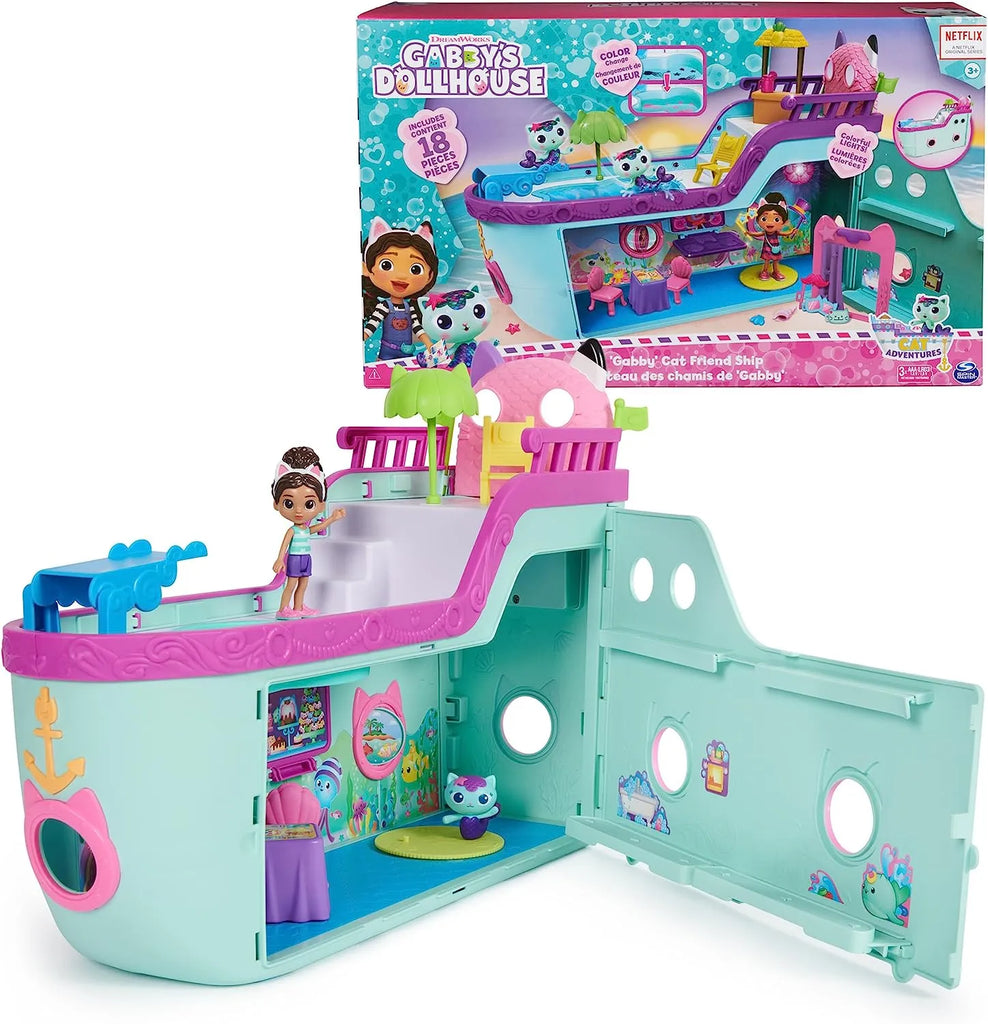 Gabby's Dollhouse Gabby Cat Friend Ship - TOYBOX Toy Shop
