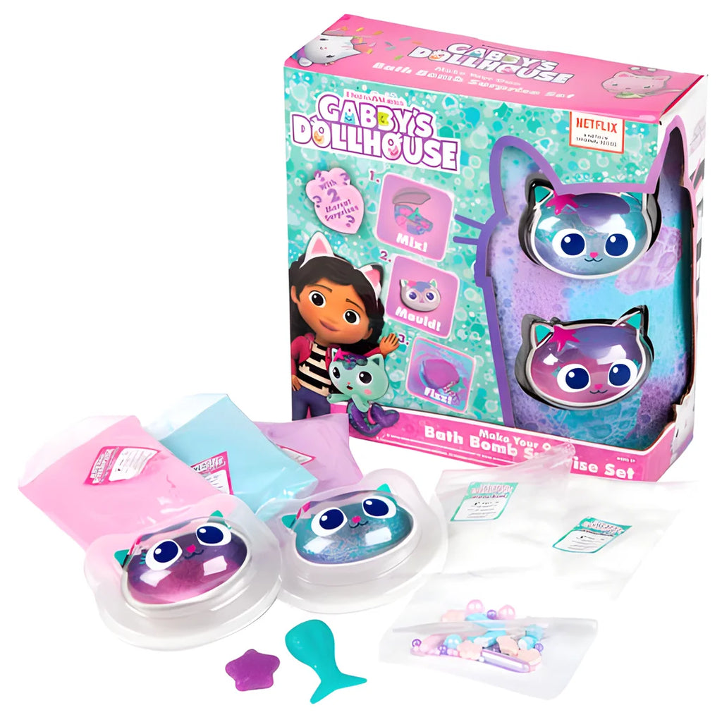 Gabby's Dollhouse Make Your Own Bath Bomb Surprise Set - TOYBOX Toy Shop