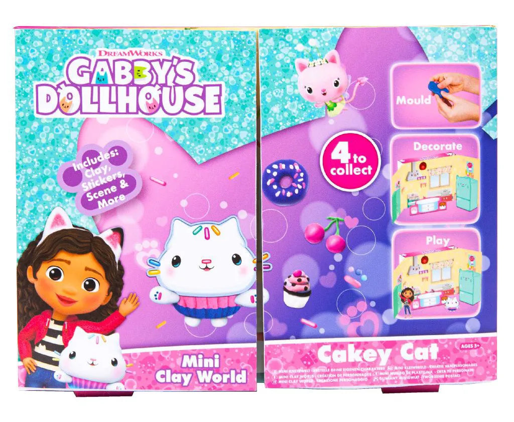 Gabby's Dollhouse Mini Clay World 4 - Assorted - TOYBOX Toy Shop