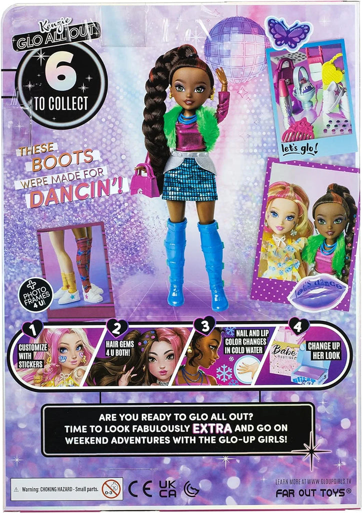 Glo-Up Girls - Kenzie African American Girl Fashion Doll - TOYBOX Toy Shop