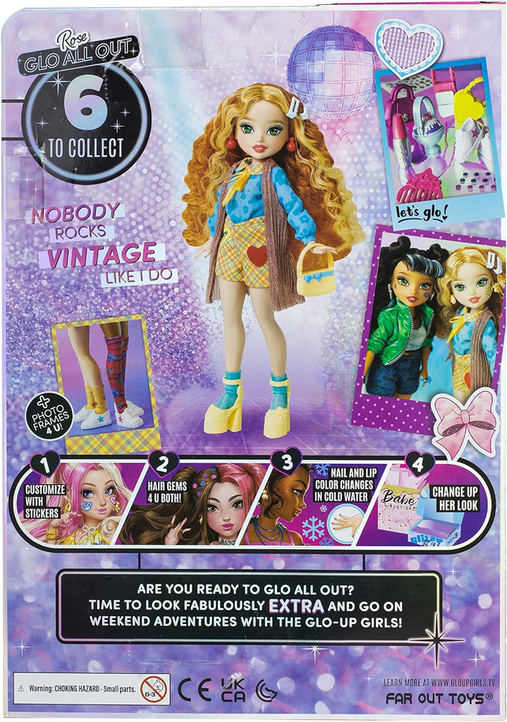 Glo-Up Girls - Rose Redhead Fashion Doll - TOYBOX Toy Shop