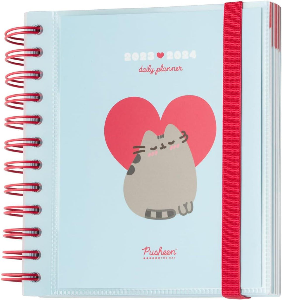 Pusheen Purrfect Love Collection 2023/2024 M Academic Diary Day To Page 11 Months - TOYBOX Toy Shop