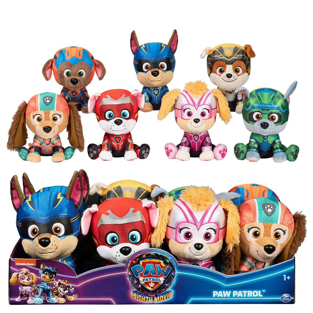 PAW Patrol Officially Licensed 15cm Plush Toy - Assorted - TOYBOX Toy Shop
