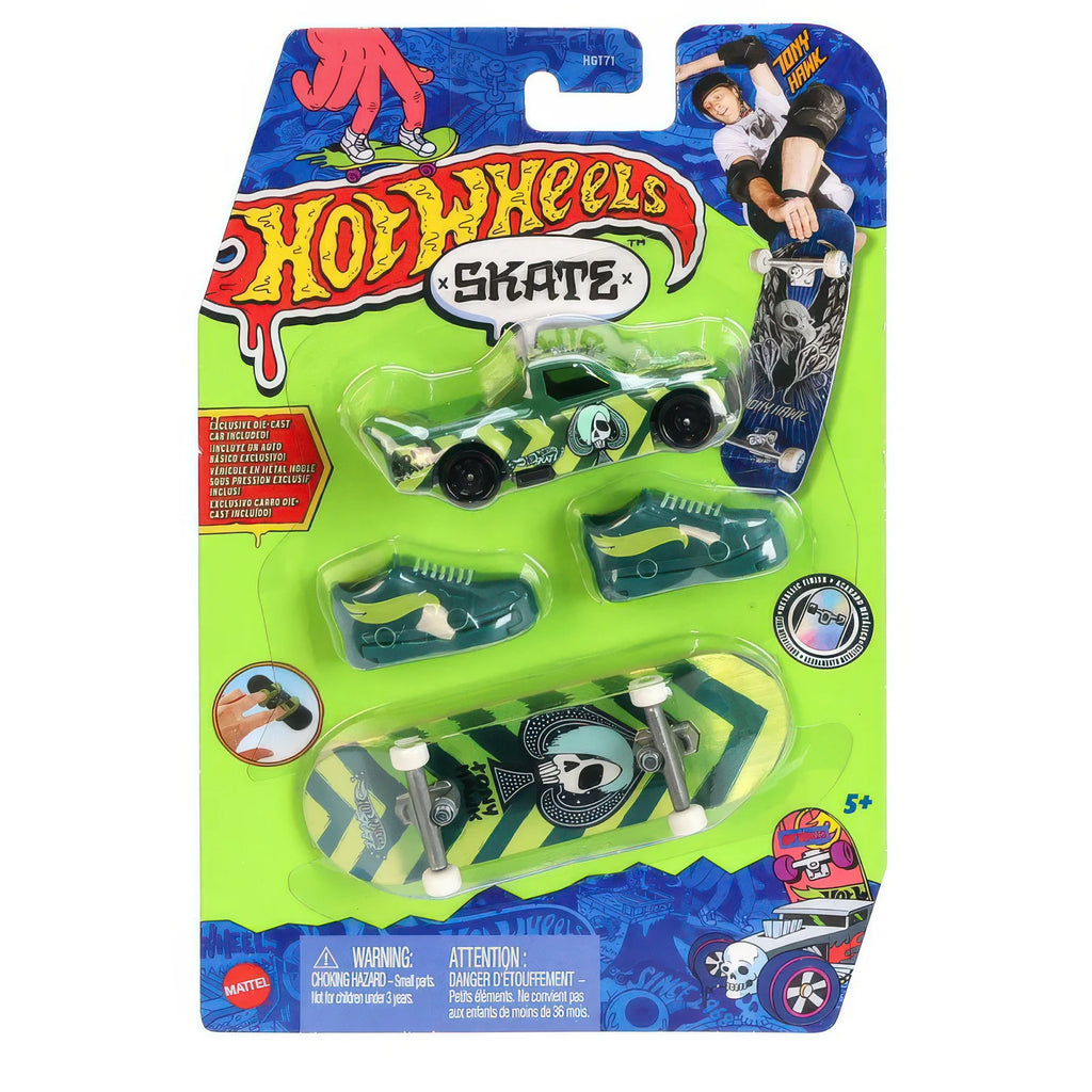 Hot Wheels Skate Collector Skate Shoes & Car - Assortment - TOYBOX Toy Shop