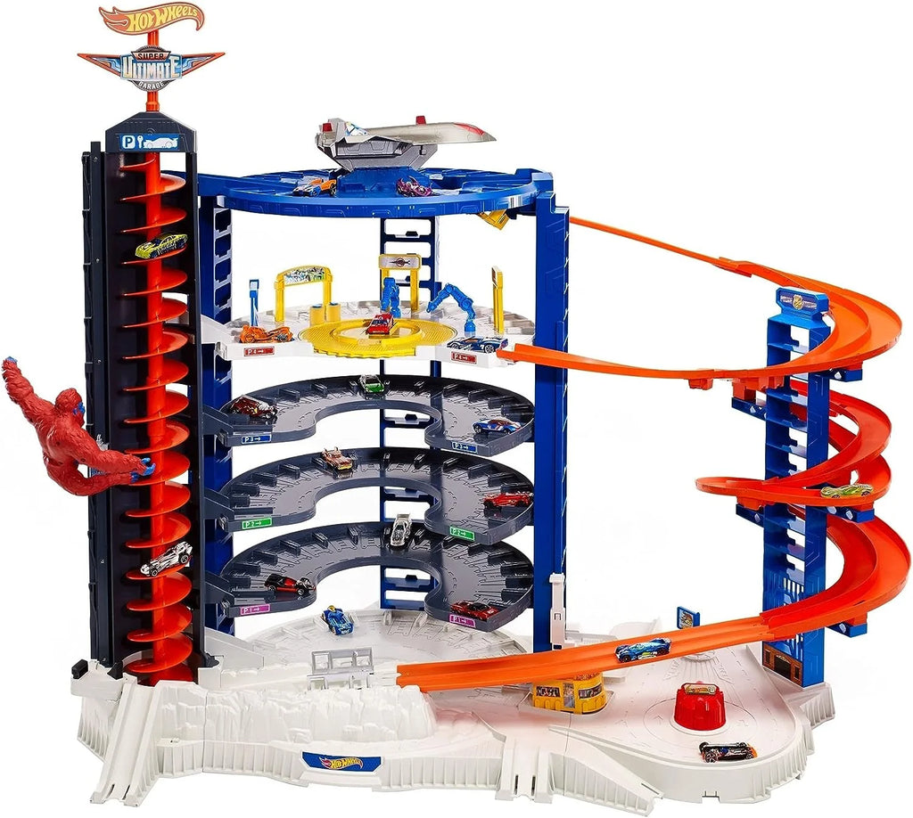 HOT WHEELS Super Ultimate Garage Playset with Motorized Gorilla and Cars - TOYBOX Toy Shop