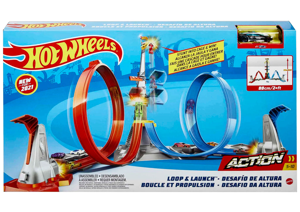 Hot Wheels Looping Action Track Set - TOYBOX Toy Shop