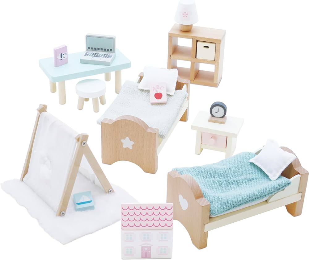 Le Toy Van Daisylane Children's Bedroom Playset - TOYBOX Toy Shop