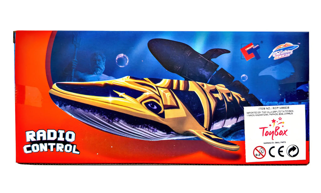 Mini RC Remote Controlled Whale Boat - Assorted - TOYBOX Toy Shop