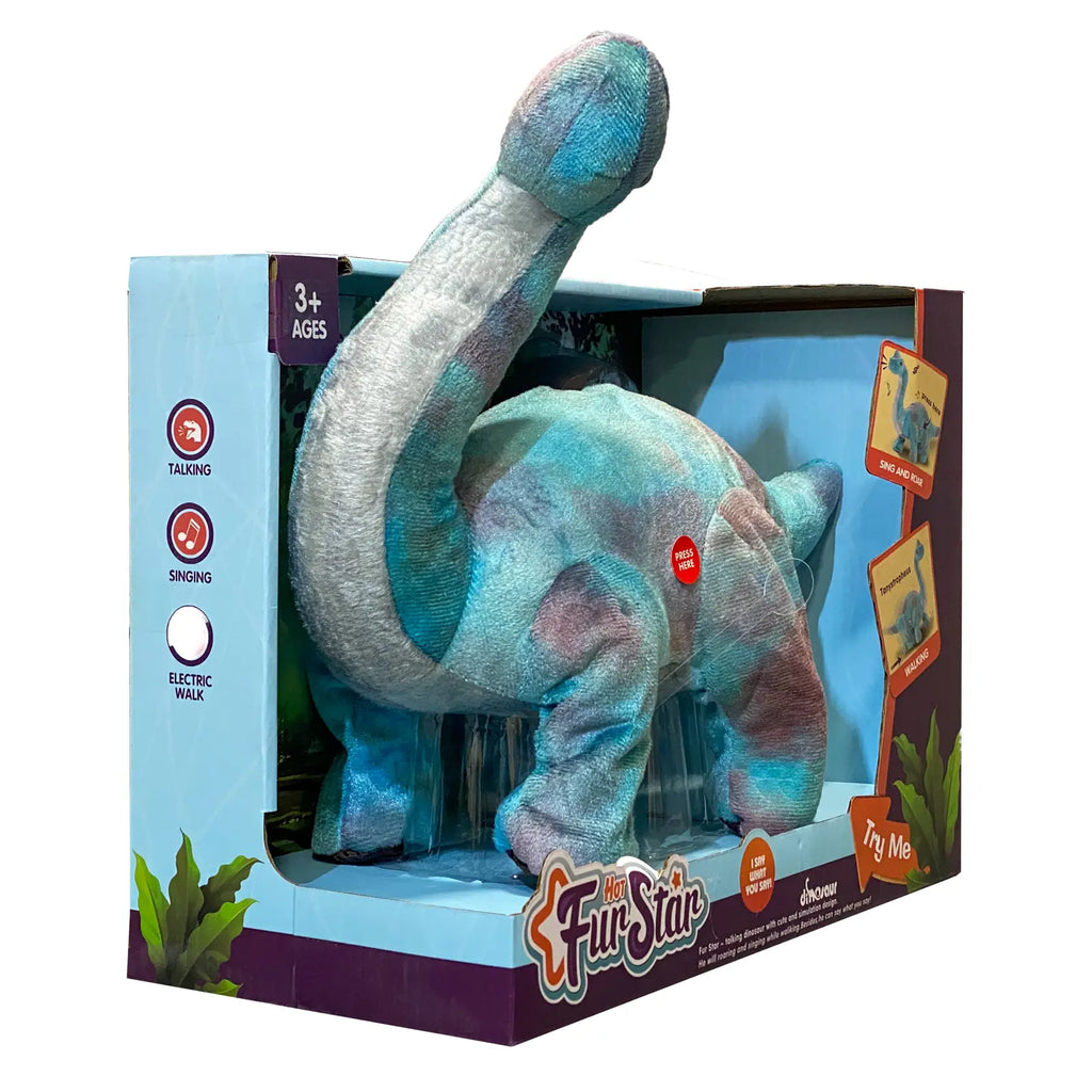 Interactive RC Plush Dinosaur - Tanystropheus - TOYBOX Toy Shop