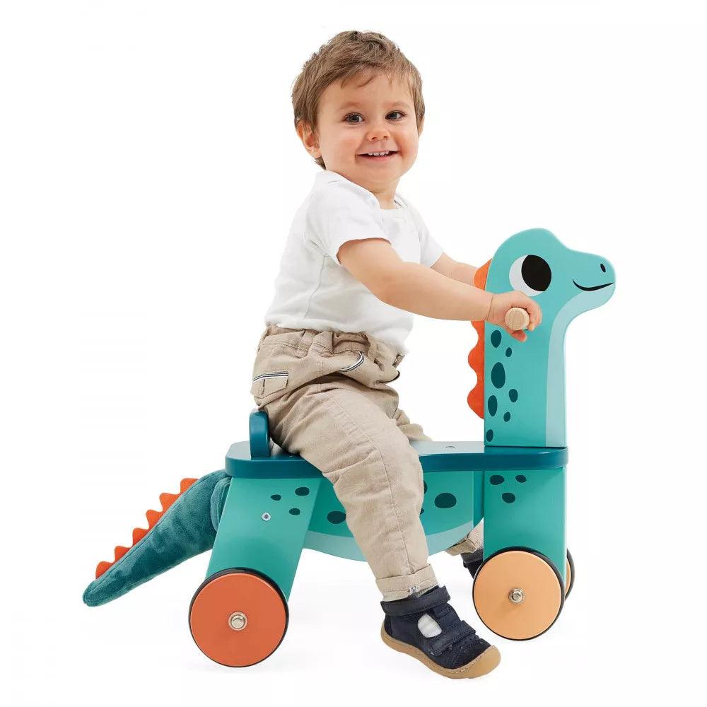 Janod Dino - Ride On Dino Portosaurus - TOYBOX Toy Shop