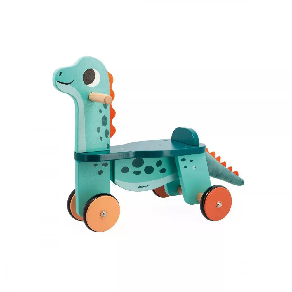 Janod Dino - Ride On Dino Portosaurus - TOYBOX Toy Shop