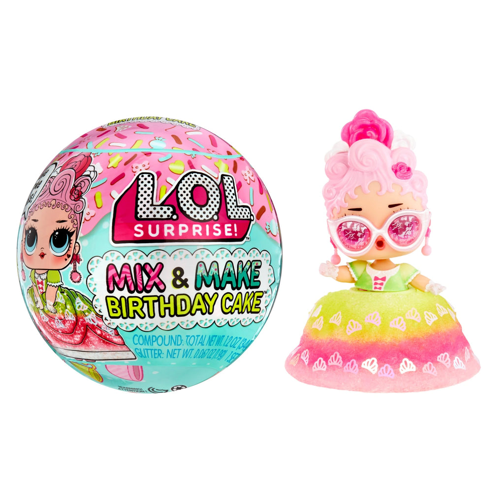 L.O.L. Surprise! Mix And Make Birthday Cake Tots - Assorted - TOYBOX Toy Shop