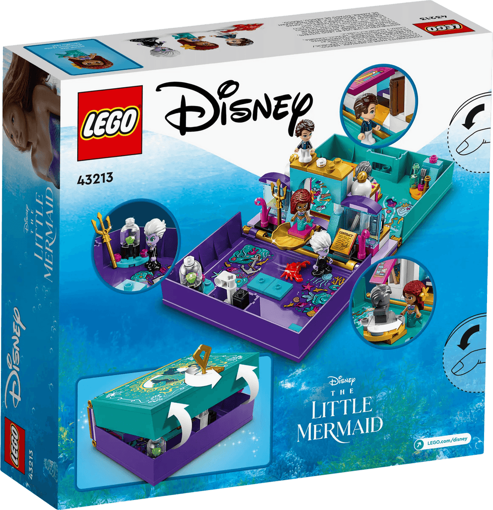 LEGO DISNEY 43213 Disney The Little Mermaid Story Book - TOYBOX Toy Shop