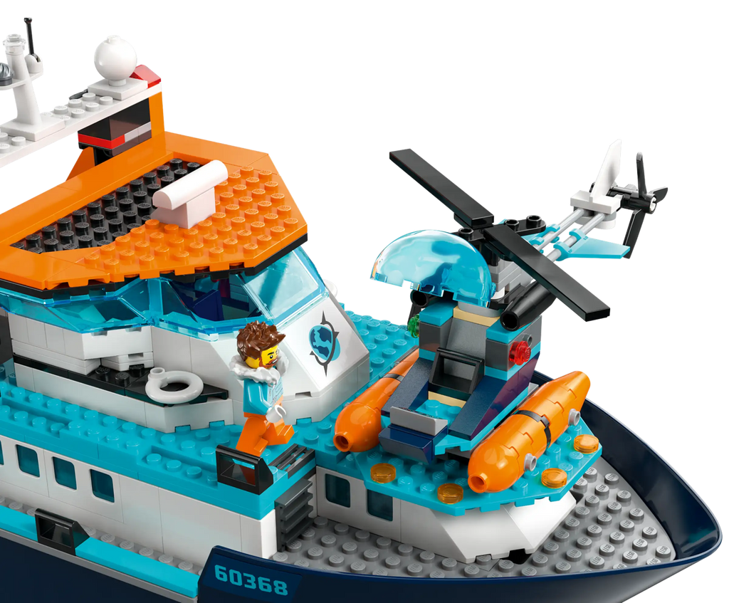 LEGO CITY 60368 Arctic Explorer Ship - TOYBOX Toy Shop