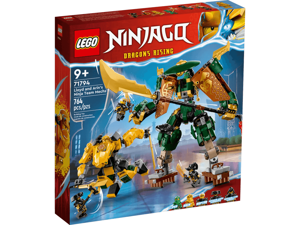 LEGO 71794 Ninjago Lloyd and Arin's Ninja Team Mechs - TOYBOX Toy Shop