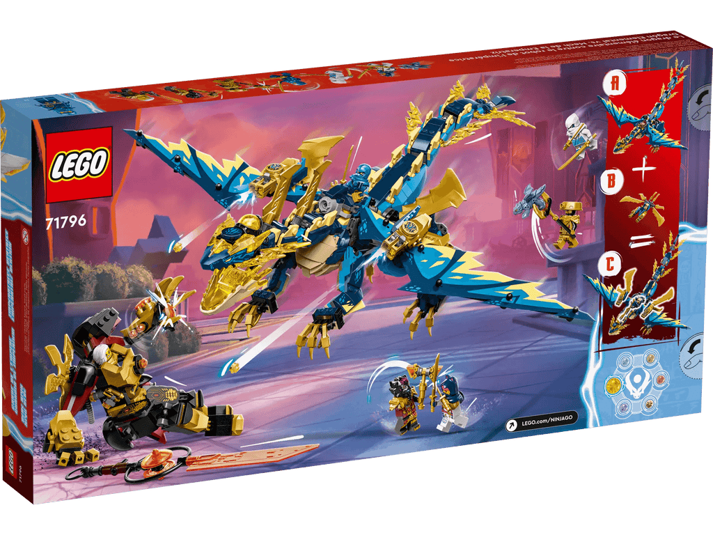 LEGO 71796 Ninjago Elemental Dragon vs. The Empress Mech - TOYBOX Toy Shop