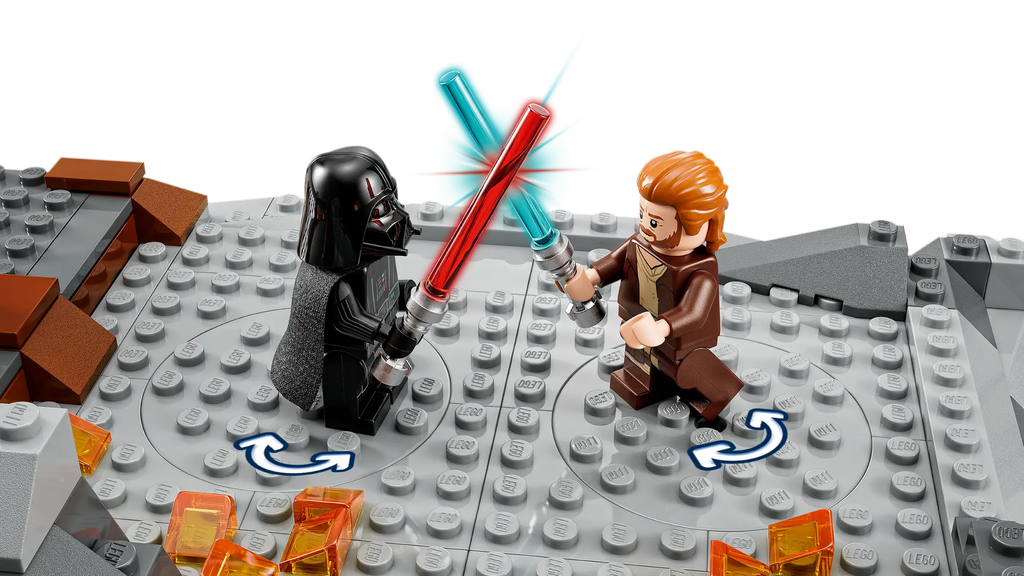 LEGO 75334 STAR WARS Obi-Wan Kenobi vs Darth Vader - TOYBOX Toy Shop