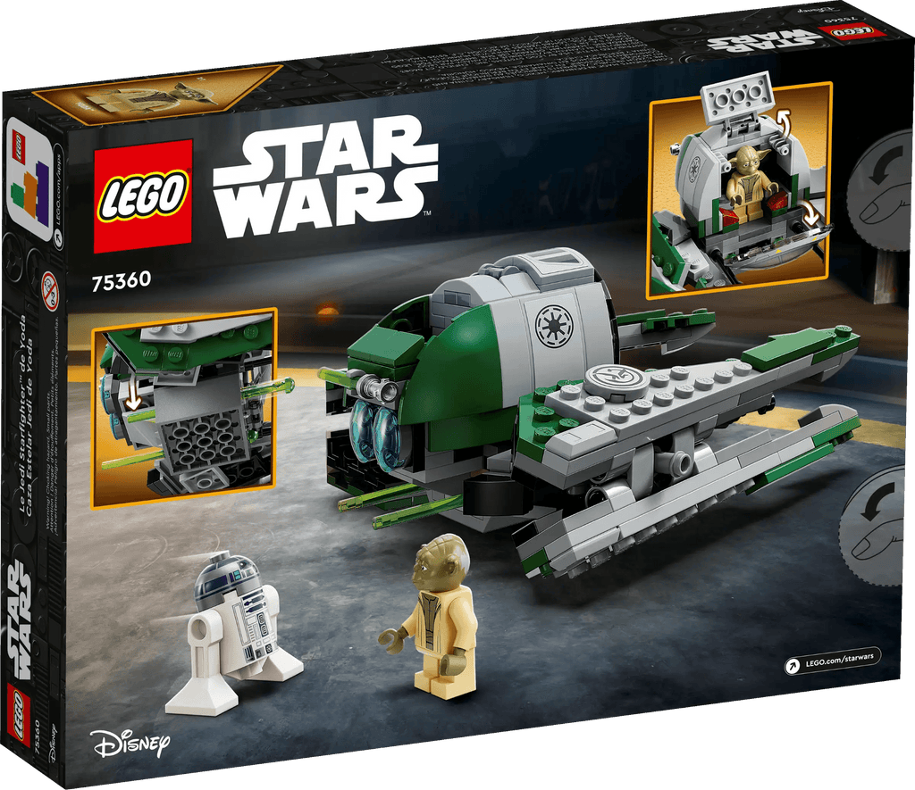 LEGO STAR WARS 75360 STAR WARS Yoda's Jedi Starfighter™ - TOYBOX Toy Shop