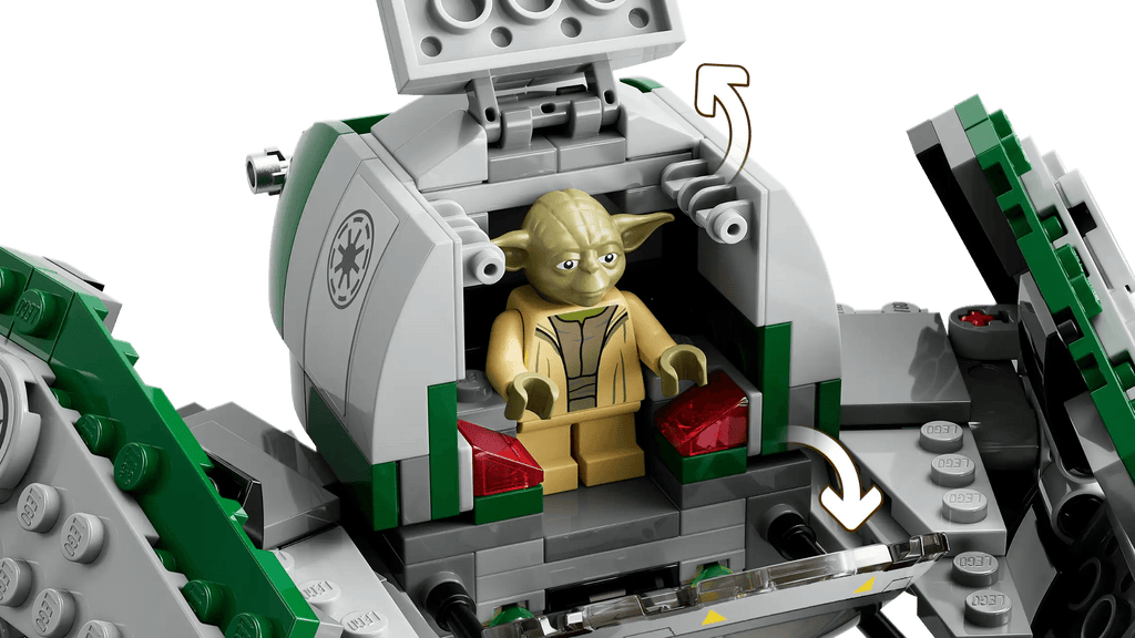 LEGO STAR WARS 75360 STAR WARS Yoda's Jedi Starfighter™ - TOYBOX Toy Shop