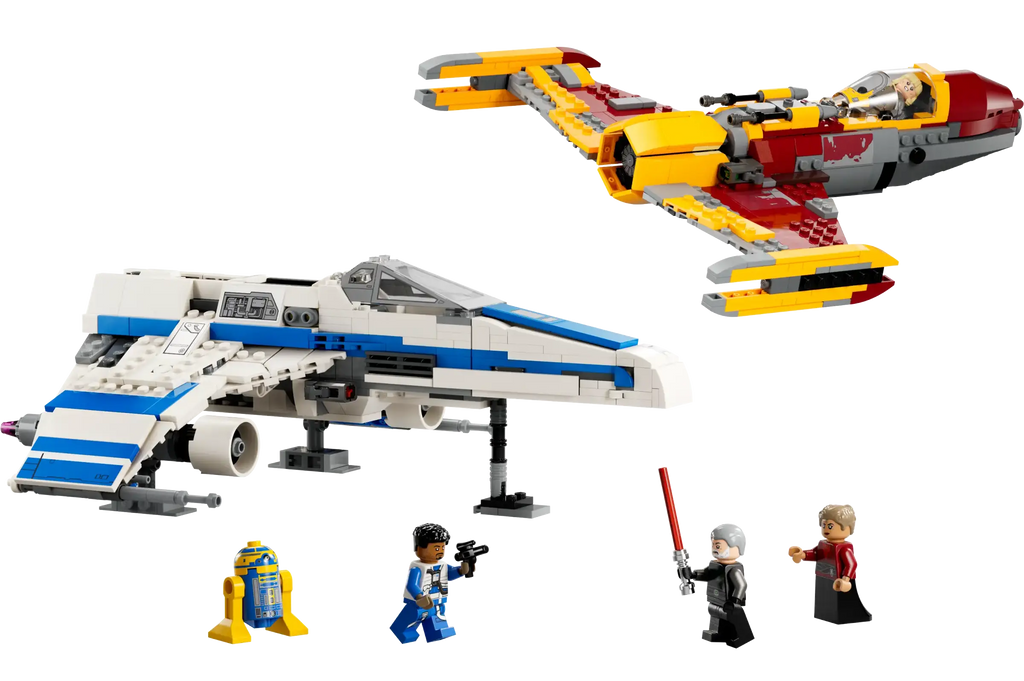 LEGO 75364 STAR WARS New Republic E-Wing vs Shin Hati’s Starfighter - TOYBOX Toy Shop